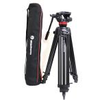 Manfrotto видео комплект MVH502A-546BK-1 twin 3 уровень aluminium MS модель 