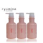 ショッピングぬちまーす 【ハイビスカスエキス配合】ryumineシャンプー（300ml）3本セット★アミノ酸洗浄ノンシリコンシャンプー