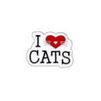 ピンズ ピン バッジ ブローチ  (I LOVE CATS ネコ 好き ラブ 猫 ねこ )  送料無料