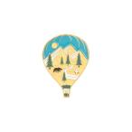 Yahoo! Yahoo!ショッピング(ヤフー ショッピング)ピンズ ピン バッジ ブローチ （気球 くま　山　キャンプ アウトドア ）  送料無料
