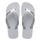 ショッピングハワイアナス ハワイアナス (Havaianas) メンズ ビーチサンダル シューズ・靴 Dual Sn43 (White/Ice Grey)