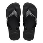 ショッピングハワイアナス ハワイアナス (Havaianas) メンズ ビーチサンダル シューズ・靴 Mx Cmfrt Sn43 (Black)