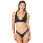 ショッピングビーチウェア ボルコム (Volcom) レディース トップのみ 水着・ビーチウェア Simply Seamless Halter Bikini Top (Black)