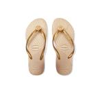 ショッピングhavaianas ハワイアナス (Havaianas) レディース ビーチサンダル シューズ・靴 Slim Star Sw Flip Flop Sandal (Golden)