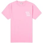 rY[ XP[g{[Y (Bisous Skateboards) fB[X TVc gbvX X3 T-Shirt (Pink)