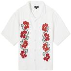 エドウィン (Edwin) メンズ トップス Kbar Embroidered Vacation Shirt (Off White)
