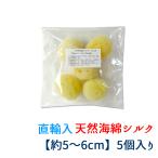  море хлопок для бизнеса губка натуральный шелк Natural Sea Sponge размер 6 примерно 5~6cm 5 шт 