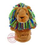 ショッピングLION Daphne's  John Daly Lion ぬいぐるみ ヘッドカバー 　ドライバー用 460cc対応　ジョンデイリー　ダフネ