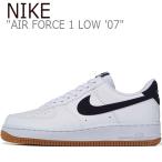 ナイキ エアフォース1 スニーカー NIKE メンズ レディース AIR FORCE 1 '07 LOW エア フォース1 '07 ロウ WHITE ホワイト CI0057-100 FLNK9F3M21 シューズ