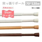 突っ張り棒 つっぱり棒 伸縮棒 テンションポール カーテン 安い ２本セット 幅120cm Lサイズ TOSO