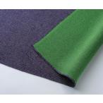 風呂敷45cm角 正絹ちりめん両面友禅・鮫小紋　ムラサキ／グリーン