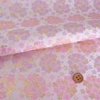  золотой . ткань ( золотой ..) Sakura. букет ( розовый / незначительный фиолетовый ) 10cm единица измерения продается куском 