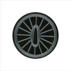 鬼滅の刃 竈門炭治郎 日輪刀のつば ワッペン(直径5cm) シール兼用