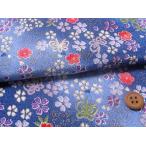  крепдешин ткань * Sakura . лента бабочка ( синий ) 10cm единица измерения продается куском 