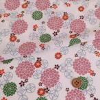  поли крепдешин ткань 7 сокровищ . весна осень цветок ( белый ) 10cm единица измерения продается куском 