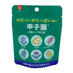 ショッピングハーブ のど飴 あめ 甲子園のど飴 天然ハーブ 桔梗 プロポリス エキナセア 生薬 高麗人参  キッコ―製菓