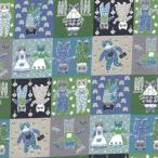 FUWARI. ткань oks лоскутное шитье style кошка оттенок зеленого 5 цвет 1m единица измерения ткань ткань ткань кошка кошка рисунок .... рисунок кошка кошка рисунок кошка рисунок ткань sale ткань специализация 