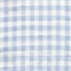 ダブルガーゼ シンプル チェック ブルー系 3色 1m単位 生地 布 布地 二重ガーゼ生地 ガーゼ 手芸 チェック柄 格子柄 おしゃれ かわいい 販売 赤ちゃん