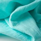  сделано в Японии двойной марля одноцветный [5] aqua blue [10 см единица измерения ] ткань Triple swing шайба W марля ткань ткань мужчина девочка коммерческий использование возможно 600/10cm