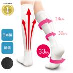 医療用 白 ソックス 看護 介護 病院 靴下 ナース 女性 日本製 綿混 送料無料 リンパ促進テーピング着圧ソックス