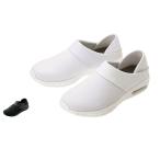 ナースシューズ 看護 介護 ケア 軽量 抗菌 防臭 2E 白 黒 シンプル ピュアウォーカー2Wayメッシュシューズ(ヒールカップ)