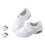 ナースシューズ 看護 介護 ケア 軽量 男女兼用 エアー入り 白 マリアンヌ アクティブバリュ!V2 シューズ