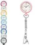 Yahoo! Yahoo!ショッピング(ヤフー ショッピング)ナース 小物 グッズ 看護 医療 懐中時計 シーズン限定10Color ショートチェーンナースウォッチ（Spring Color）