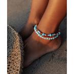 アンクレット ハンドメイド ゴールドアクセサリー シンプル Made in Bali Ocean anklet gold