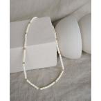 ネックレス ハンドメイド ゴールドアクセサリー Made in Bali Ivory necklace gold