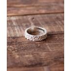 指輪 リング ハンドメイド シルバーアクセサリー スターリングシルバー925 Flower pattern ring silver