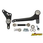 NINJA ZX-25R ZX-4R SE Street для задняя подножка соответствует обратный коробка передач изменение комплект чёрный SNIPERsnaipa-SP0121BK