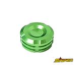  алюминиевый главный цилиндр колпак зеленый 38mm M34xP4 универсальный SNIPERsnaipa-SP0142GR