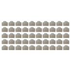 vitalcrew RJ45 коннектор пыль защита колпак резиновый белый 50 шт [CAP-RJ45RB-WH050]