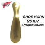 レッド ウィング RED WING SHOES 95187 PRO FITTER Shoe Horn / Antique Brass シューホーン / アンティークブラス Made in USA 靴ベラ