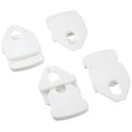 HOLDON(ホールドオン) マルチクリップ MINI(耐荷重45kg) 1.5mm厚対応 ホワイト 4個入り HDN0191