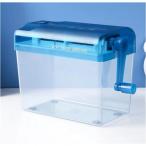 シュレッダー 家庭用 手動式 手動タイプ 卓上シュレッダー ハンドシュレッダー 文房具 事務用品 パソコン周辺機器 PC オフィス 在宅ワーク コンパクト