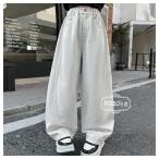 ショッピング韓国子供服 送料無料 韓国子供服 ズボン 女の子 白いワイドパンツ ボトムス 長ズボン ロングパンツ キッズ ズボン パンツ ワイドパンツ ホワイト 春着 秋着 冬着 通園着