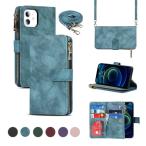 スマホショルダー ストラップ スマホケース iPhone11 ケース 手帳型 iPhone 11Pro 11 Pro Max お財布 ポーチ カバー スタンド ポケット アイフォン