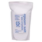 Sea Crystals(シークリスタルス) シークリスタルス 国産 エプソムソルト (硫酸マグネシウム) 入浴剤 浴用化粧品 計量スプーン付