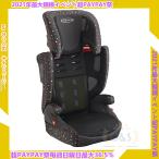 ジュニアシート エアポップ カラフルドットBK 軽量コンパクトボディ + 3Dサポートクッション構造 + 5段階高さ調節ヘッドサポート 1歳頃~11歳頃まで