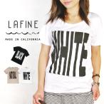 ラファインナ チュラル ロゴ Tシャツ LaFine Natural 雑誌掲載 レディース ブランド