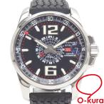 ショパール 腕時計 ミッレミリア GT XL GMT メンズ オートマ SS ラバー 16/8514-3001 自動巻き ブラック 黒 中古