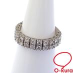 ダイヤモンド リング レディース K18WG 11号 1.26ct 4.7g 指輪 750 18金 ホワイトゴールド 中古