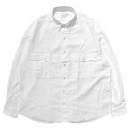 PORTER CLASSIC (ポータークラシック) ROLL UP SHIRT ORGANIC CORDUROY White [PC-016-3685] ロールアップシャツ オーガニックコーデュロイ ホワイト 送料無料