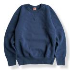 ショッピングフラット DELUXEWARE （デラックスウエア）S101-00 [FLAT.SEAM PLAIN] S.NVY スウェット フラットシーマ Vガゼット アメカジ 送料無料