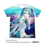 ショッピングミク 初音ミク V3 フルグラフィックTシャツ 初音ミク V3  ver.2.0 WHITE-M【予約 再販 4月中旬 発売予定】