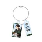 ショッピング諫山 進撃の巨人 2連ワイヤーアクリルキーホルダー 描き下ろし リヴァイ 戦いの後でver.