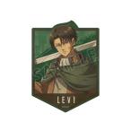 ショッピング諫山 進撃の巨人 ダイカットステッカー 描き下ろし リヴァイ 戦いの後でver.