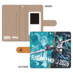 初音ミク GTプロジェクト レーシングミク 2026Ver. 手帳型スマートフォンケース vol.2【予約 04/未定 発売予定】