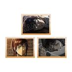 進撃の巨人場面写ブロマイド3枚セッ...